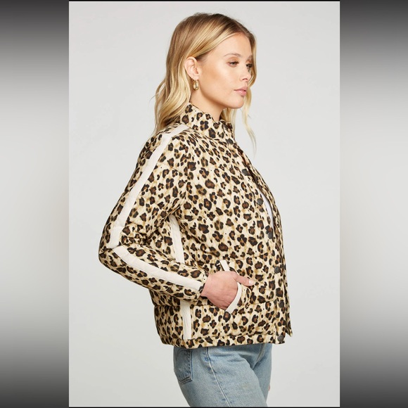 NWT Chaser Leopard print Jacket - S/M - Picture 2 of 4